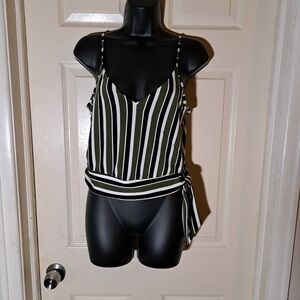 Express  striped Tank top size small